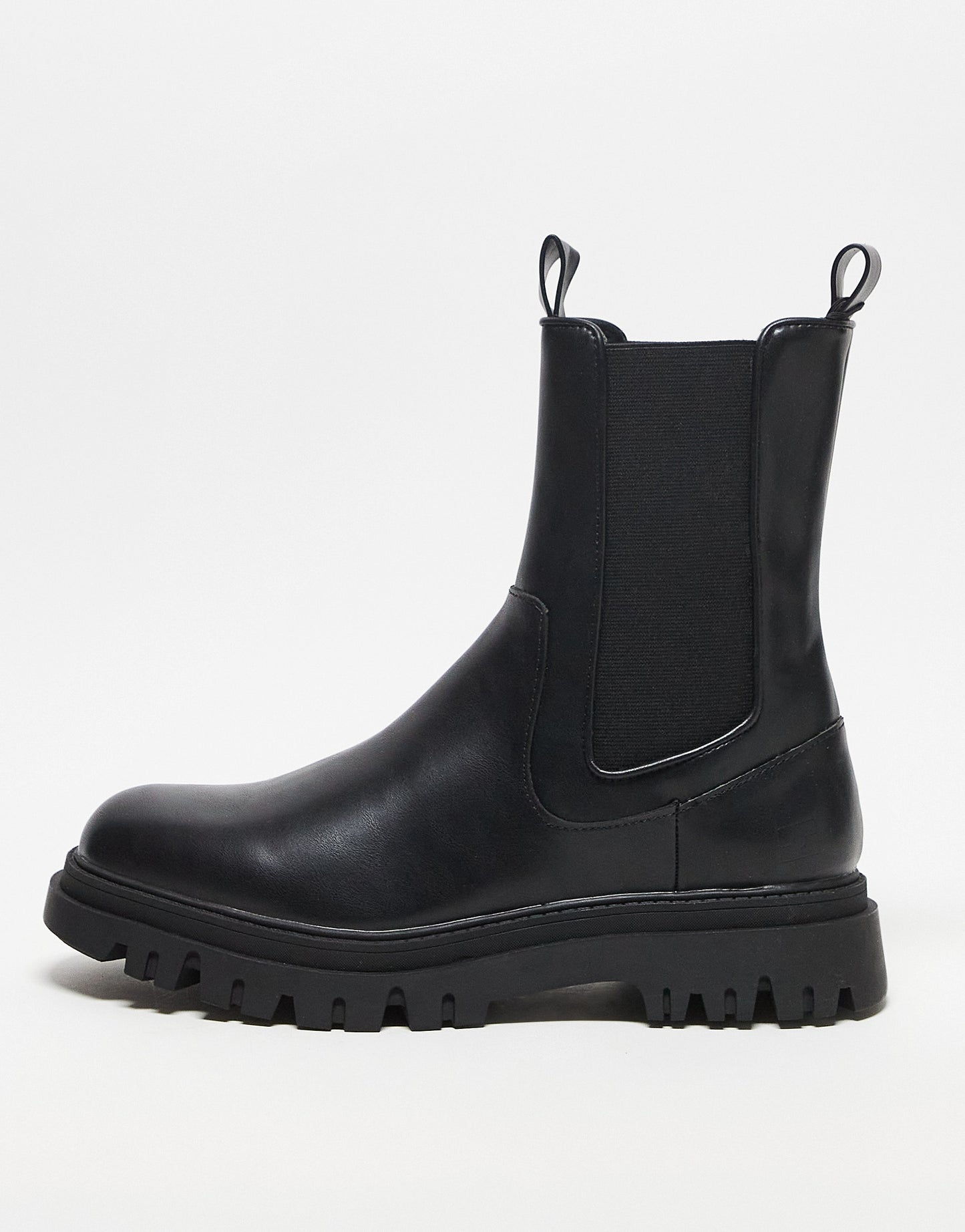 ASOS DESIGN Agra chunky chelsea boots in black