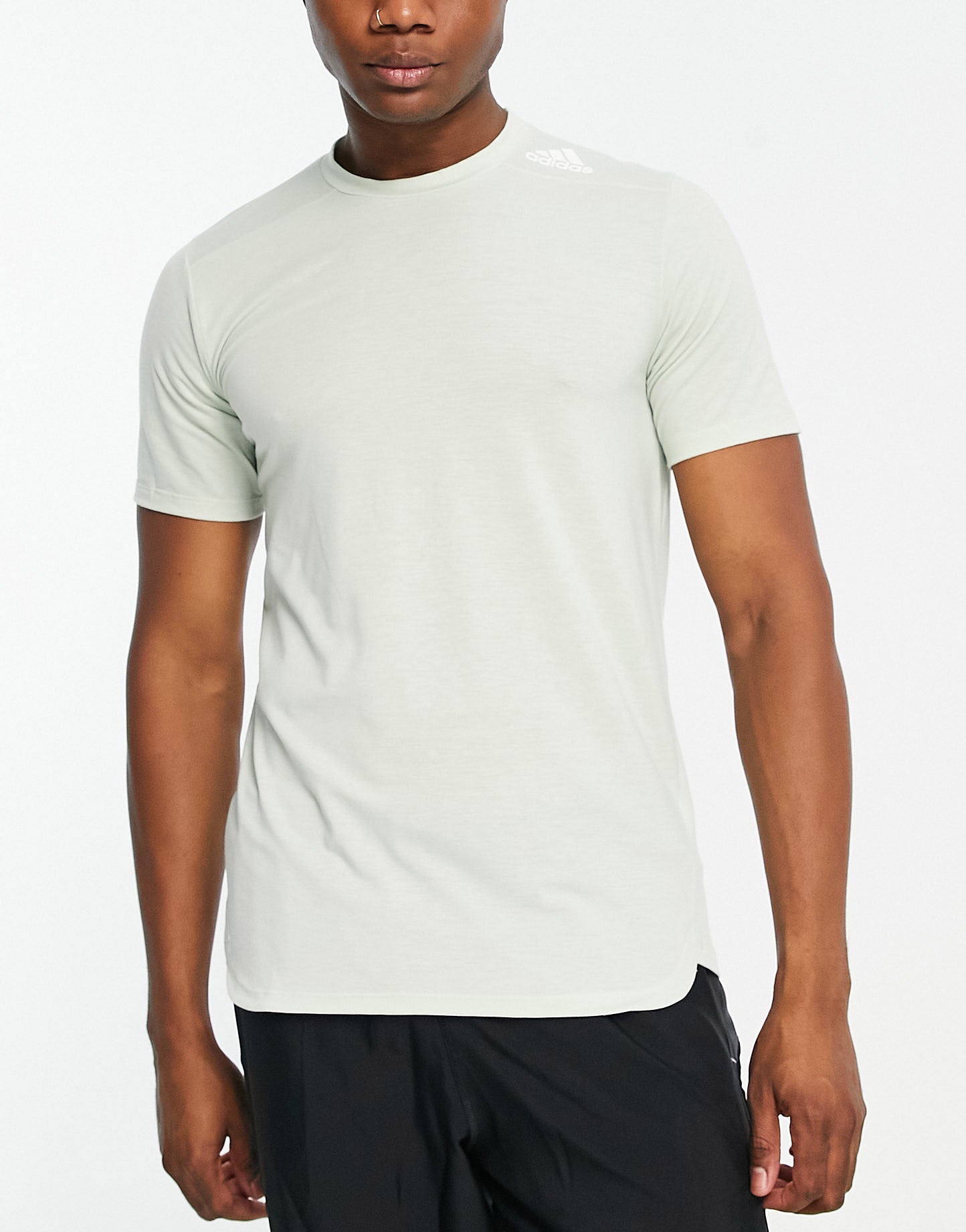 adidas Training Design for Training t-shirt in light green