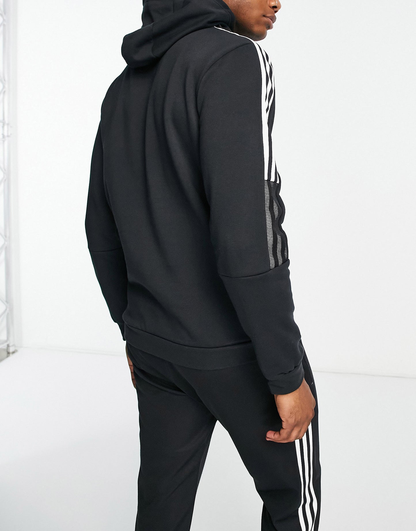 adidas Soccer Tiro 21 hoodie in black