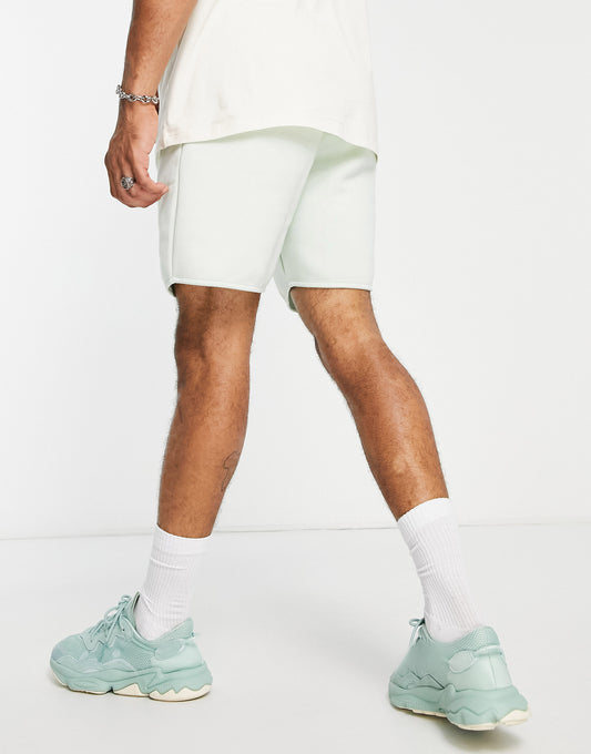 adidas Sportstyle Lounge shorts in sage green