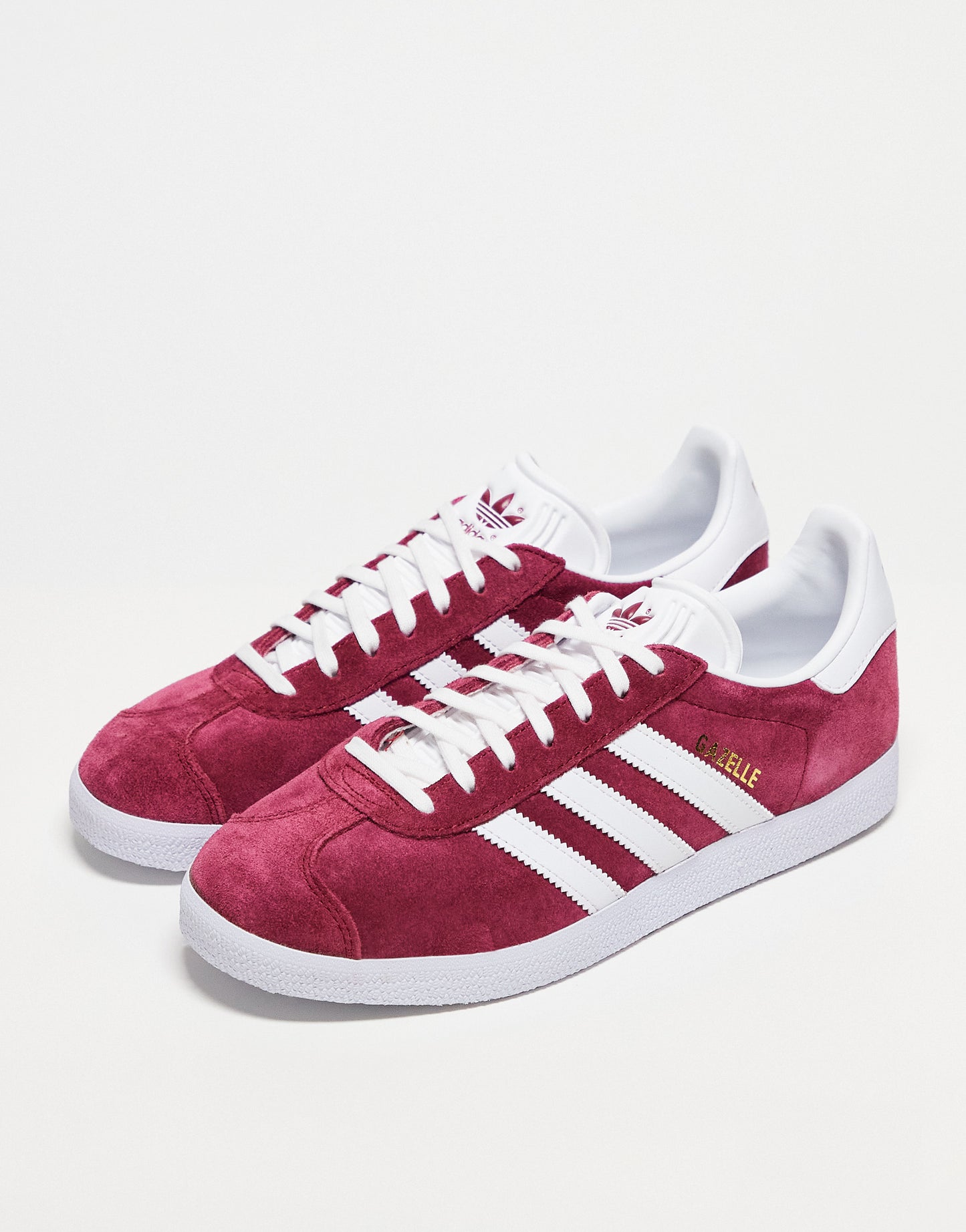 adidas Originals Gazelle trainers in collegiate burgundy