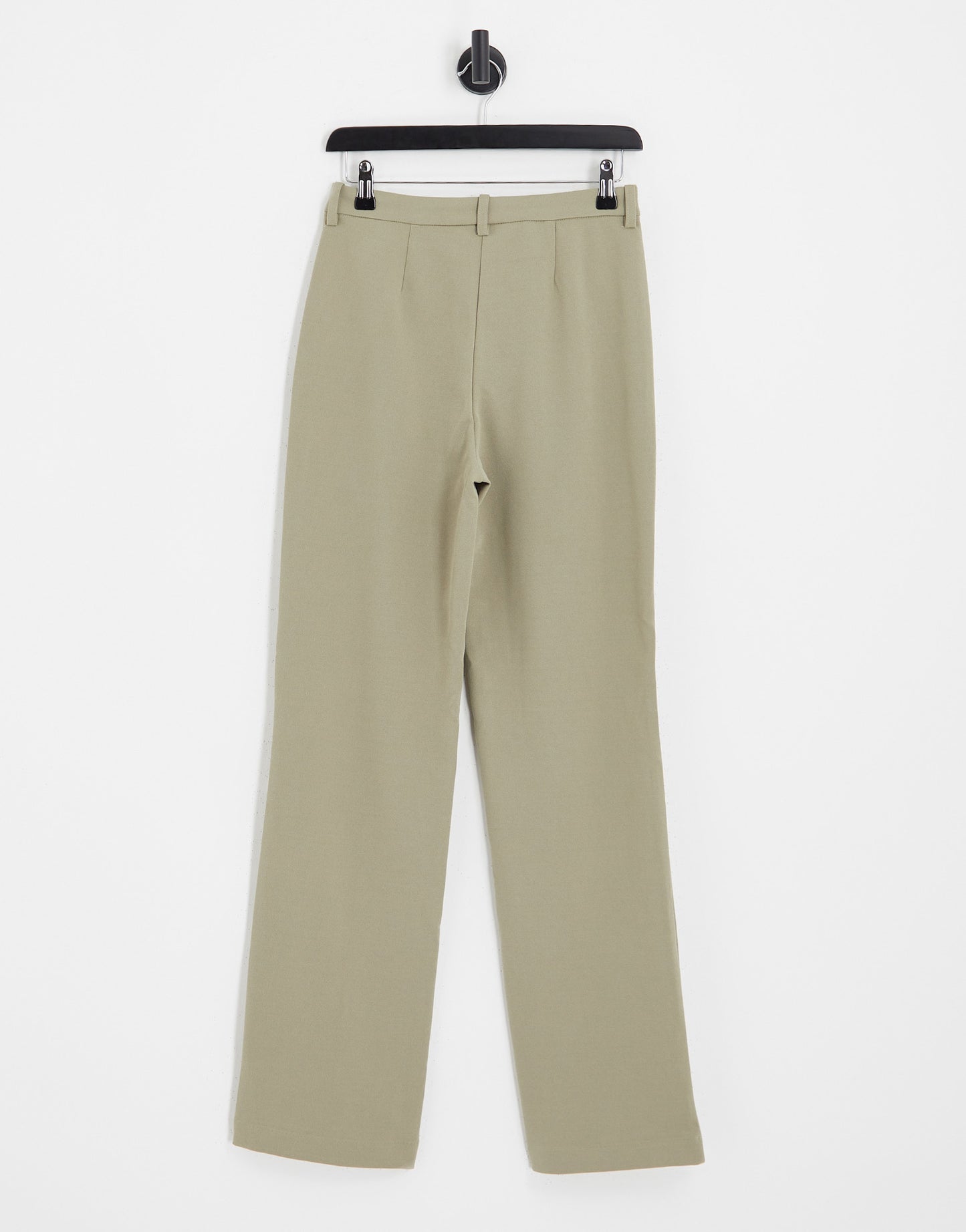 Vero Moda tailored straight leg trouser in stone