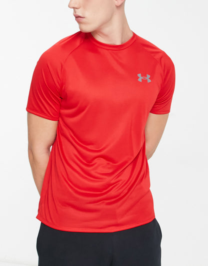 Under Armour Training Tech 2.0 t-shirt in red