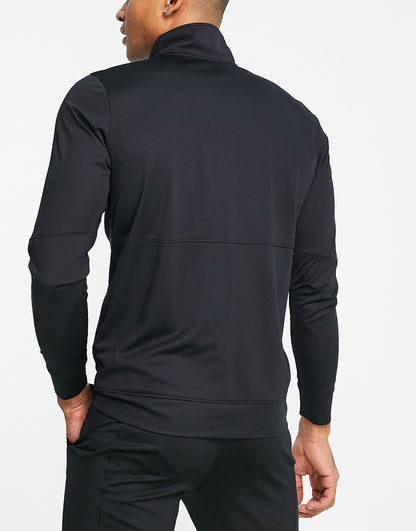 Under Armour Training pique track jacket in black