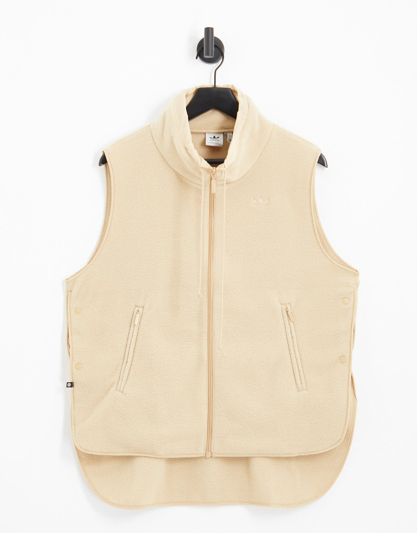 adidas Originals Mountain Explorer funnel neck gilet in beige