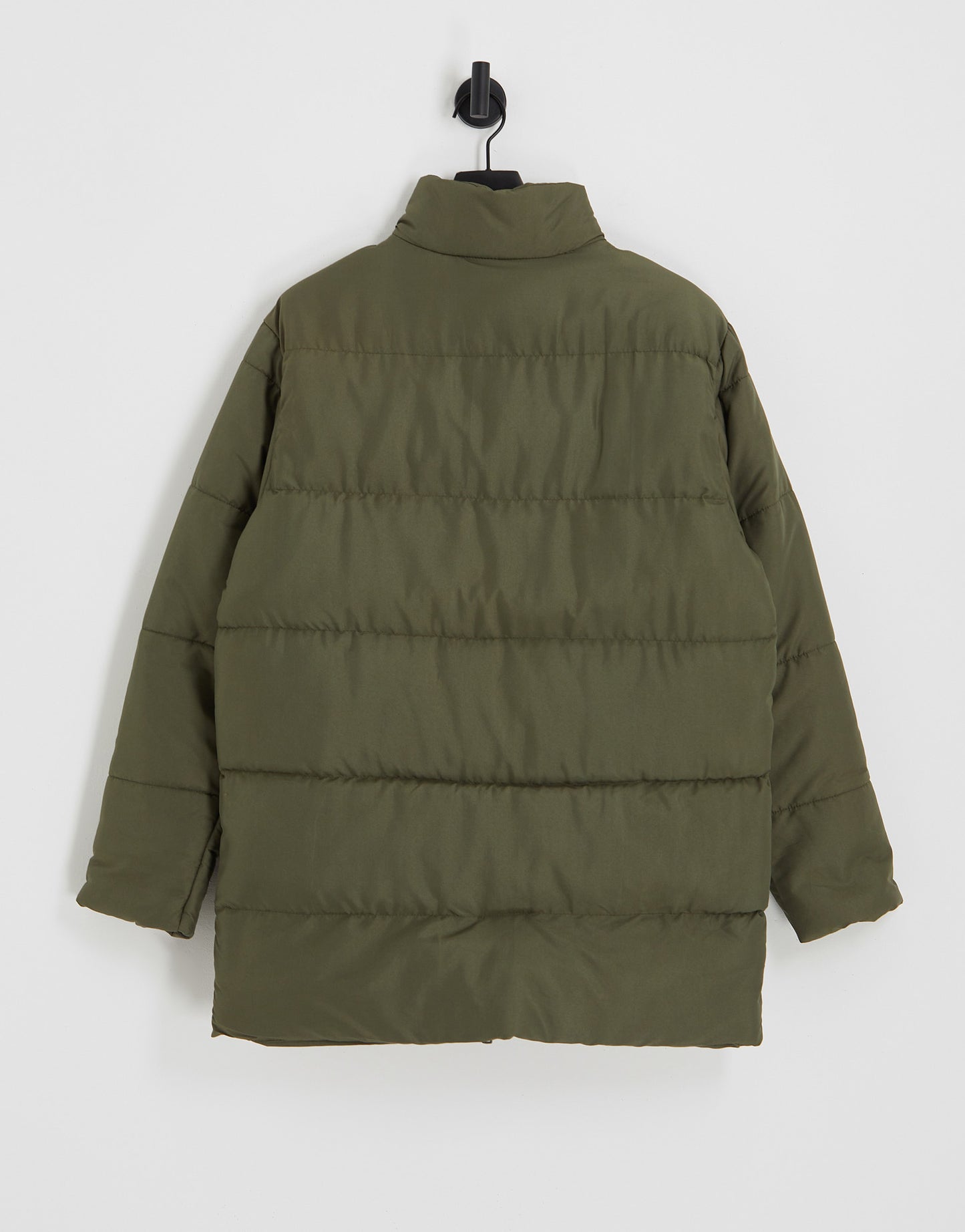 Another Influence utility puffer jacket in khaki