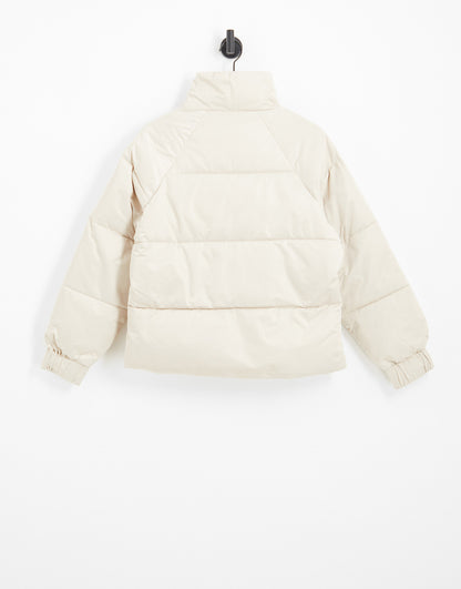 Another Influence utility puffer jacket in khaki