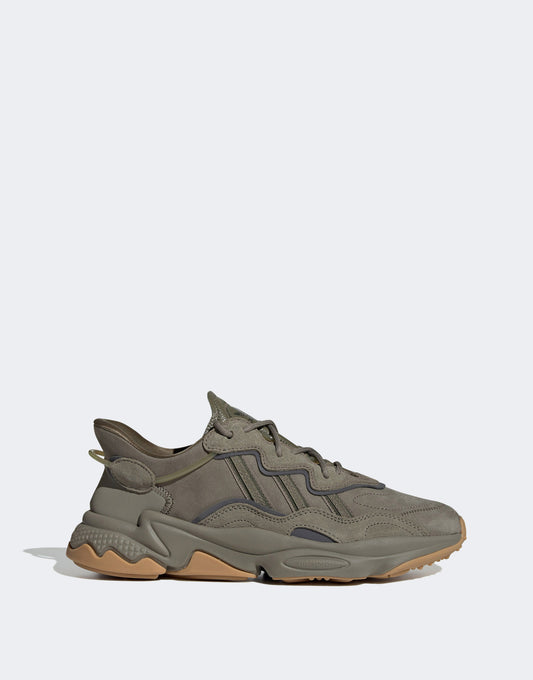 adidas Originals Ozweego trainers in cargo khaki