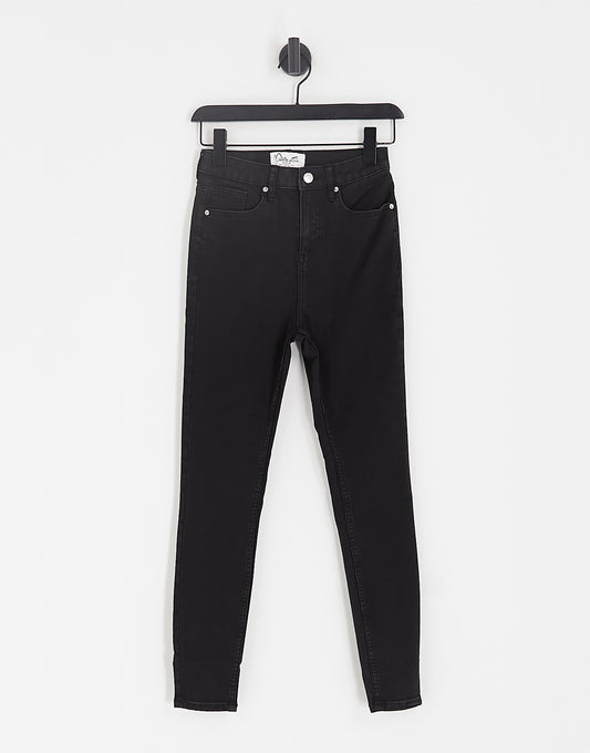 Miss Selfridge skinny jean in black