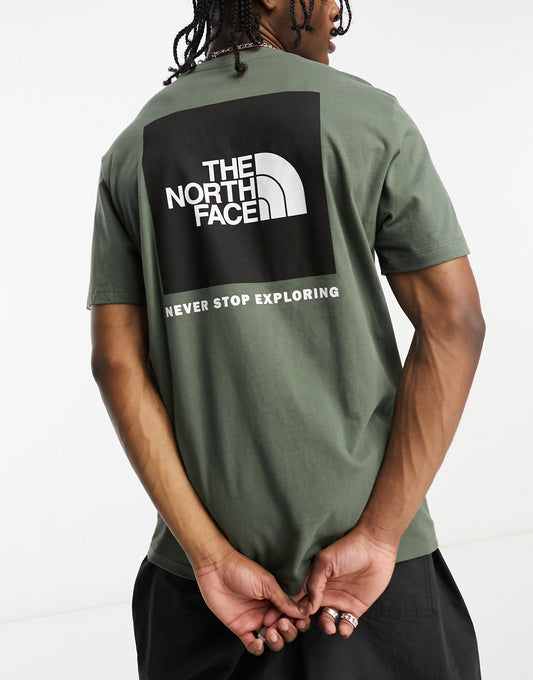 The North Face Box NSE t-shirt in khaki