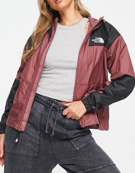 The North Face Sheru jacket in dark pink - Exclusive at ASOS