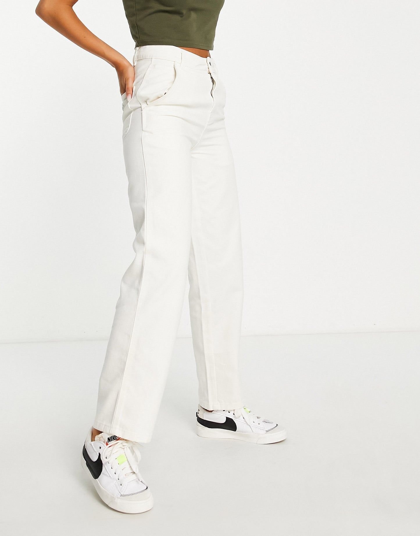 Dickies Duck Canvas trousers in white