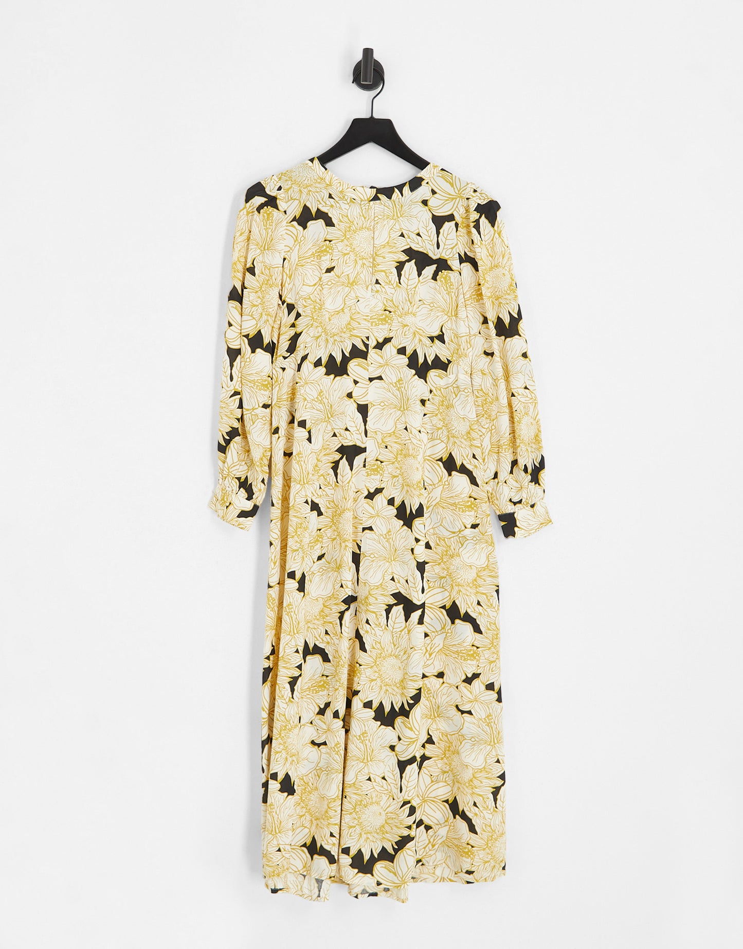 Vero Moda Petite aware maxi dress in yellow floral print