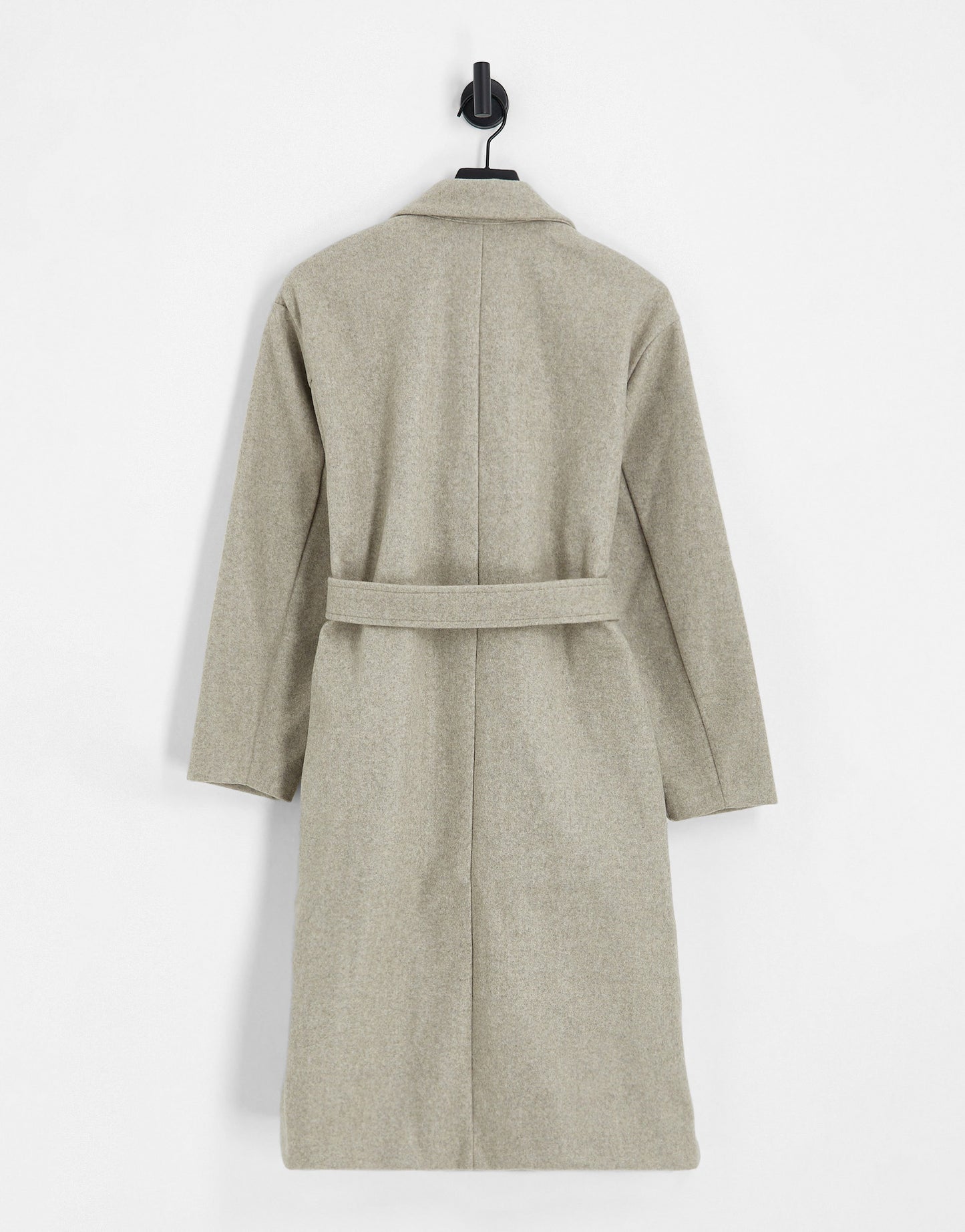 Vero Moda belted wrap coat in beige