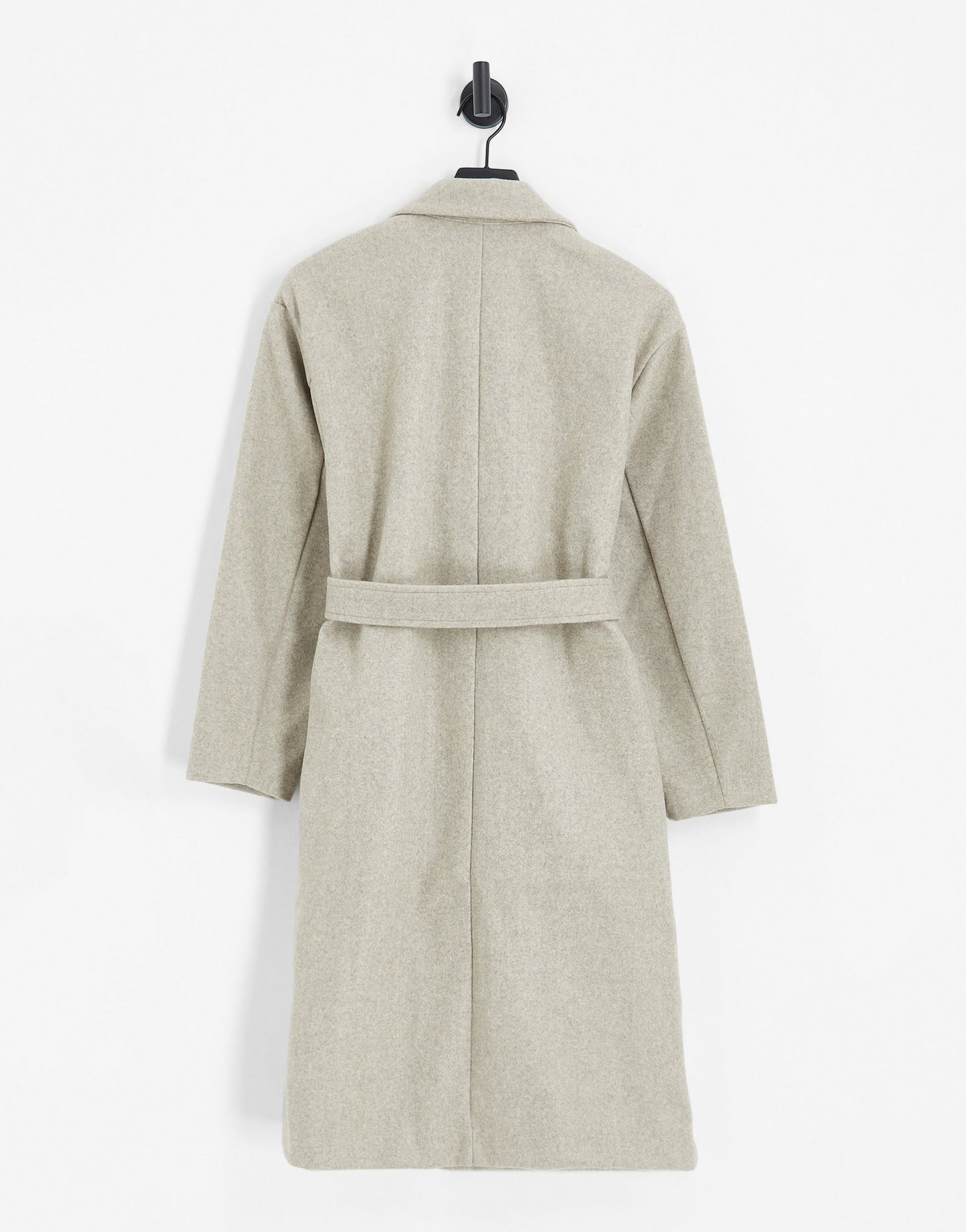 Vero Moda belted wrap coat in beige