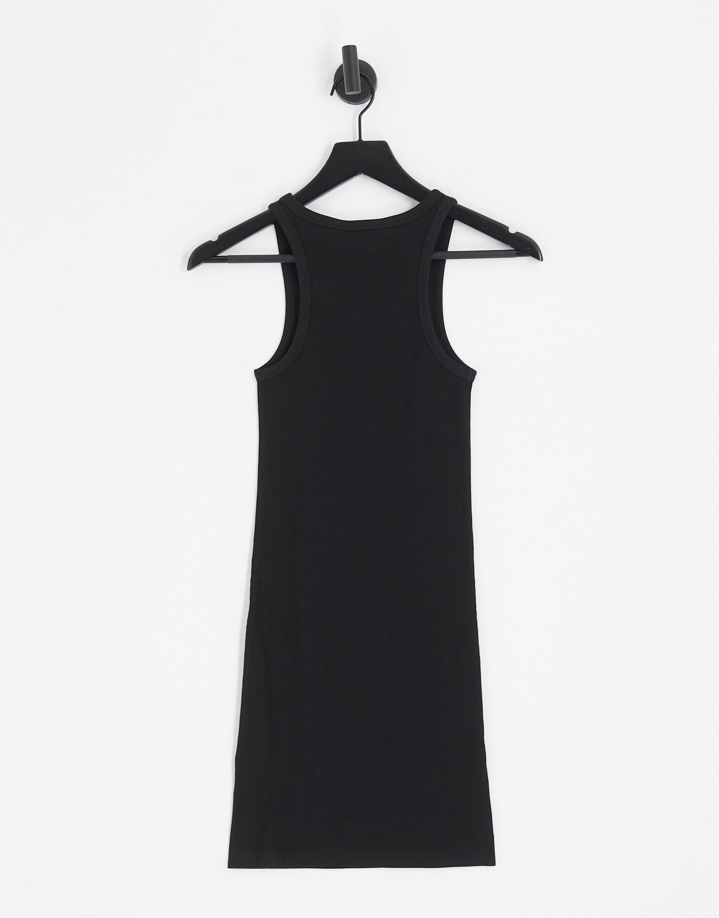 Weekday Close short rib dress in black