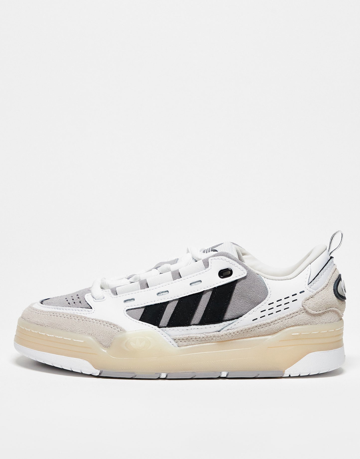 adidas Originals ADI2000 trainers in white and grey