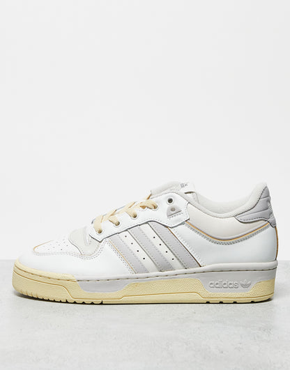 adidas Originals Rivalry Low 86 trainers in white and grey