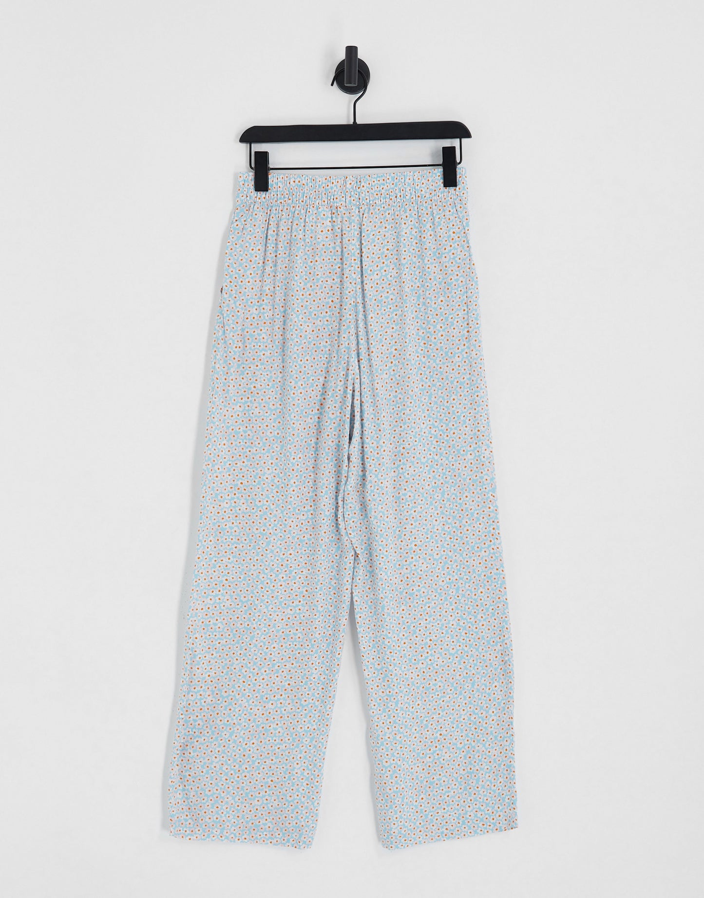 Monki elasticated waist trousers in pastel floral