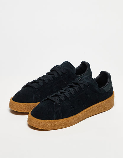 adidas Originals gum sole Stan Smith Crepe trainers in black