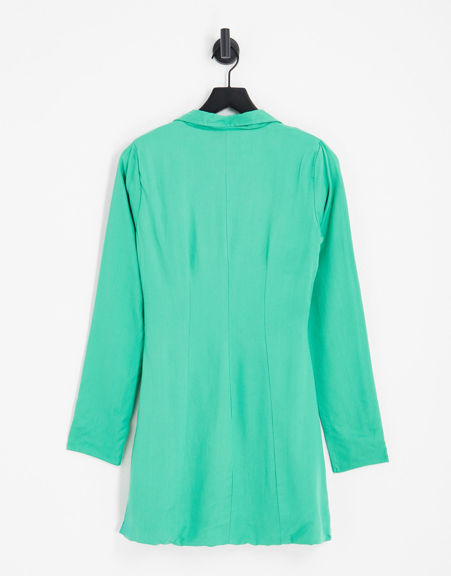 Heartbreak mini blazer dress with cut out in green