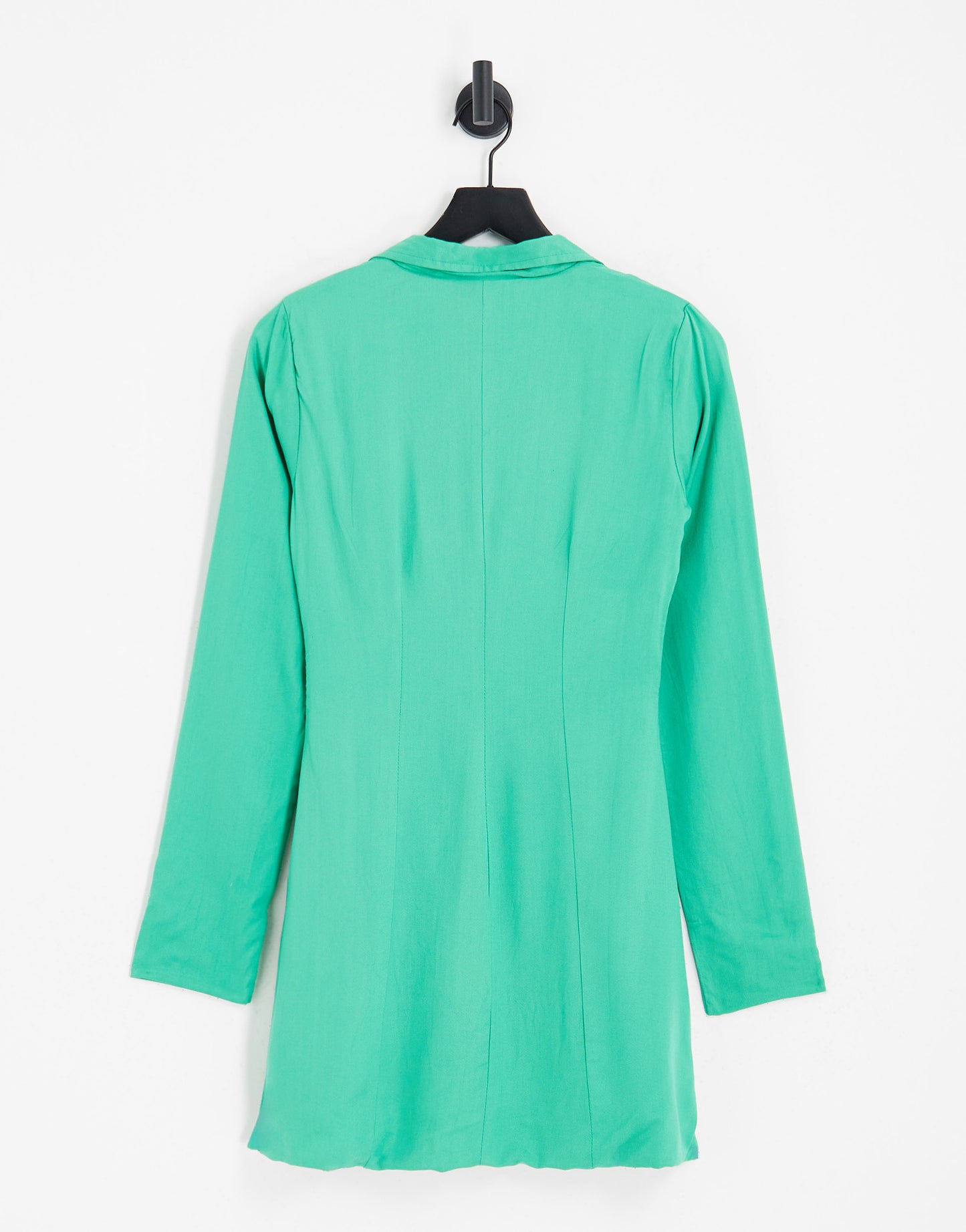 Heartbreak Tall mini blazer dress with cut out in green