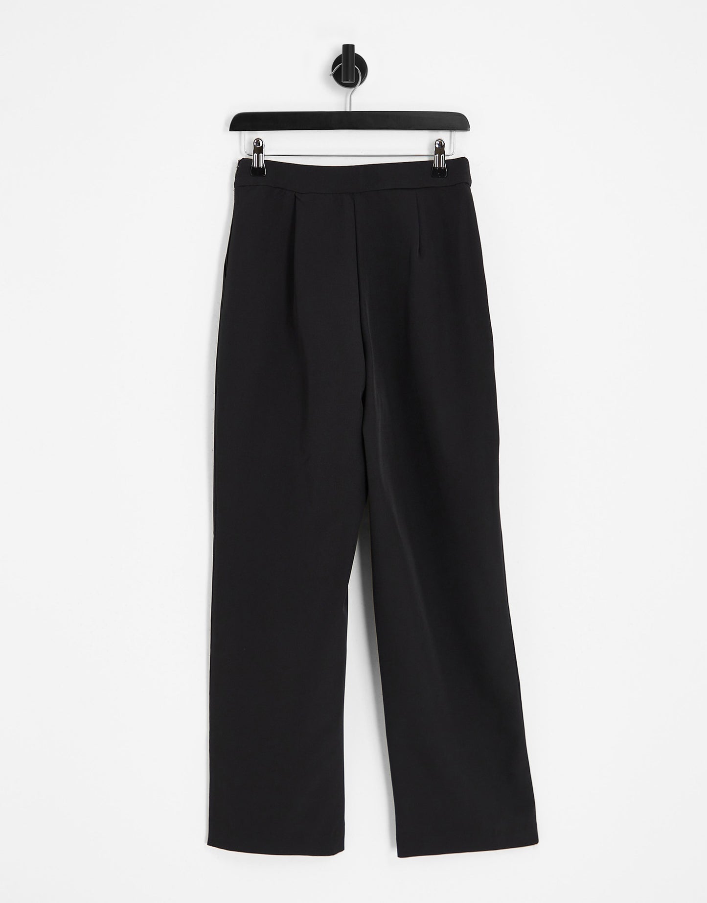 Vila wide leg trousers in black