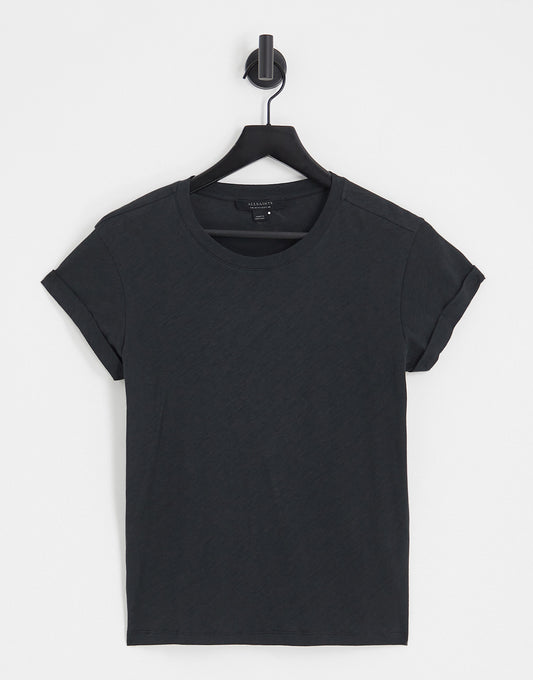 Allsaints Anna tee in black