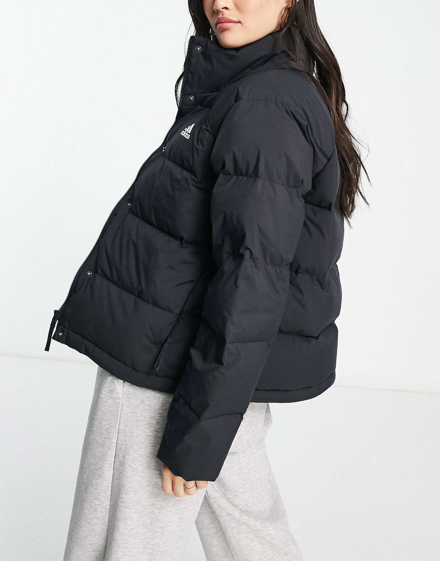 adidas Outdoor Helionic jacket in black