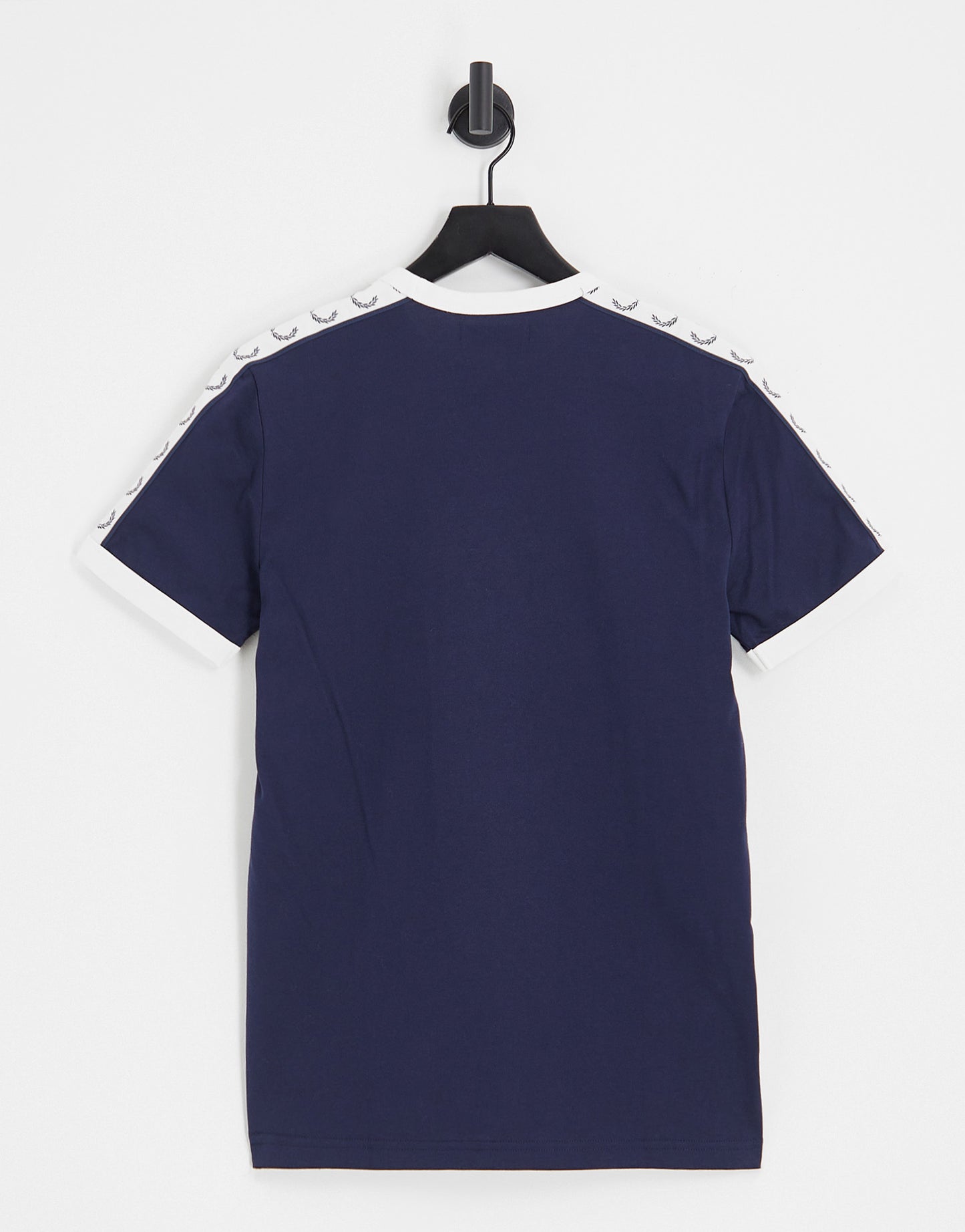 Fred Perry taped ringer t-shirt in navy - NAVY