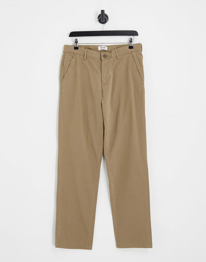 Jack & Jones Intelligence loose fit chino in beige