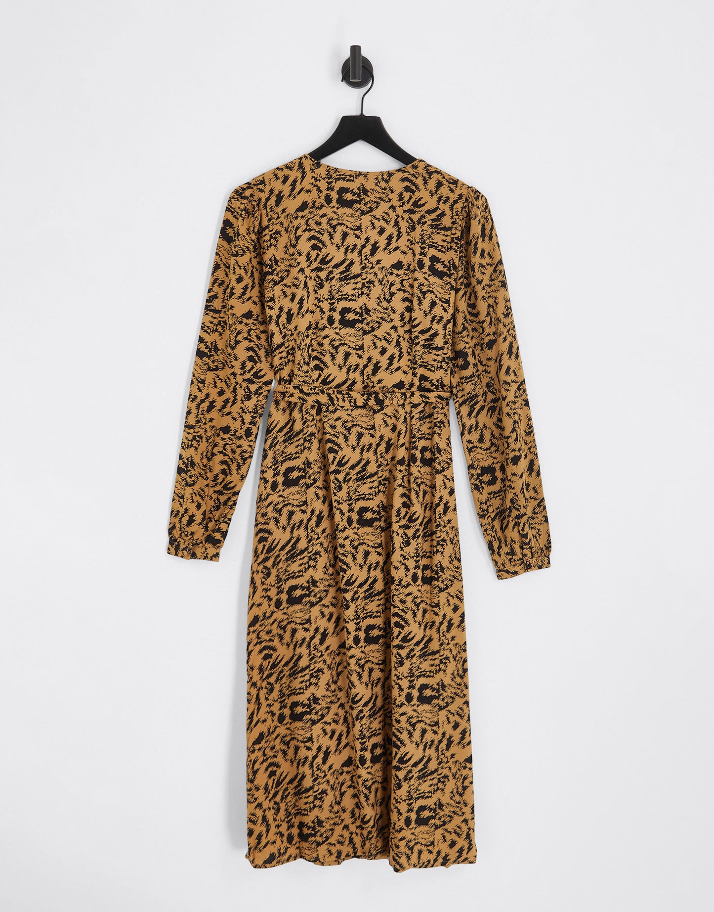 Y.A.S. Krizza animal print midi wrap dress in multi