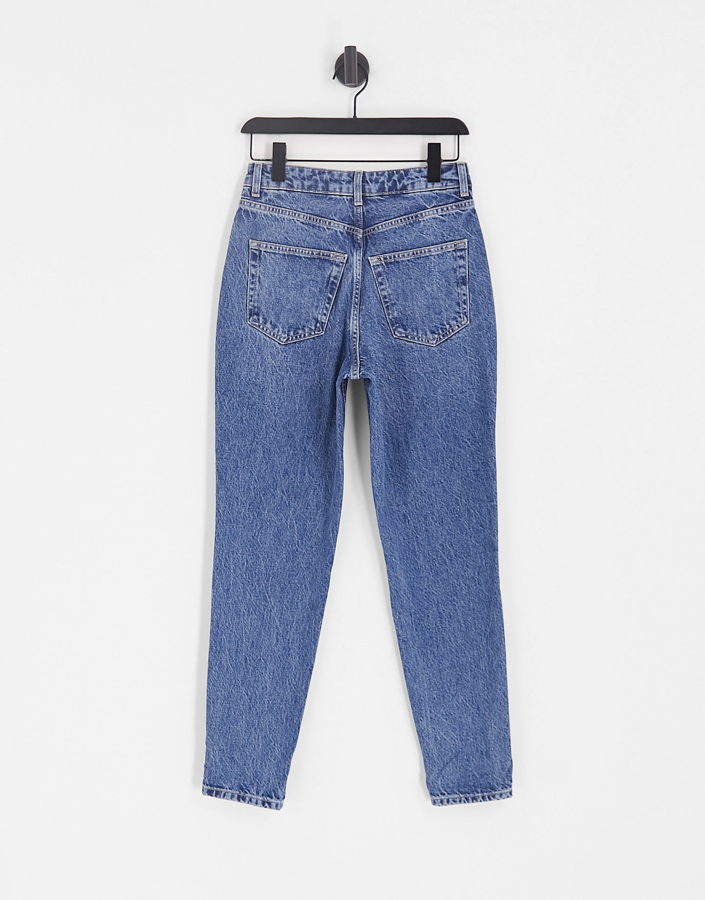 Topshop Original Mom jeans in mid blue