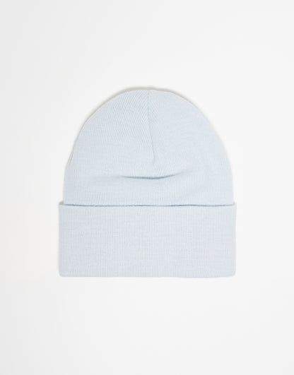 Levi's slouchy beanie tonal batwing logo in light blue