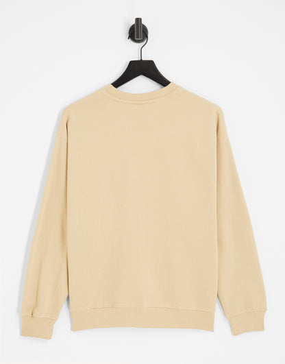 HNR LDN libra star sign sweatshirt in natural