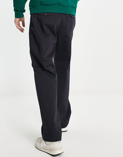 Levi's Skateboarding loose fit twill chino trousers in black