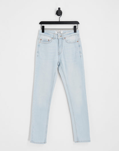 Pull&Bear slim jeans in light blue