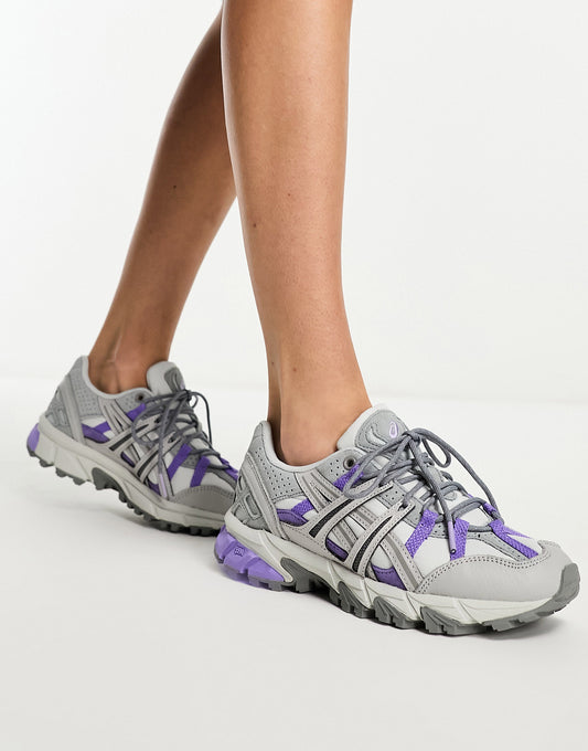 Asics Gel-Sonoma 15-50 trainers in grey and purple