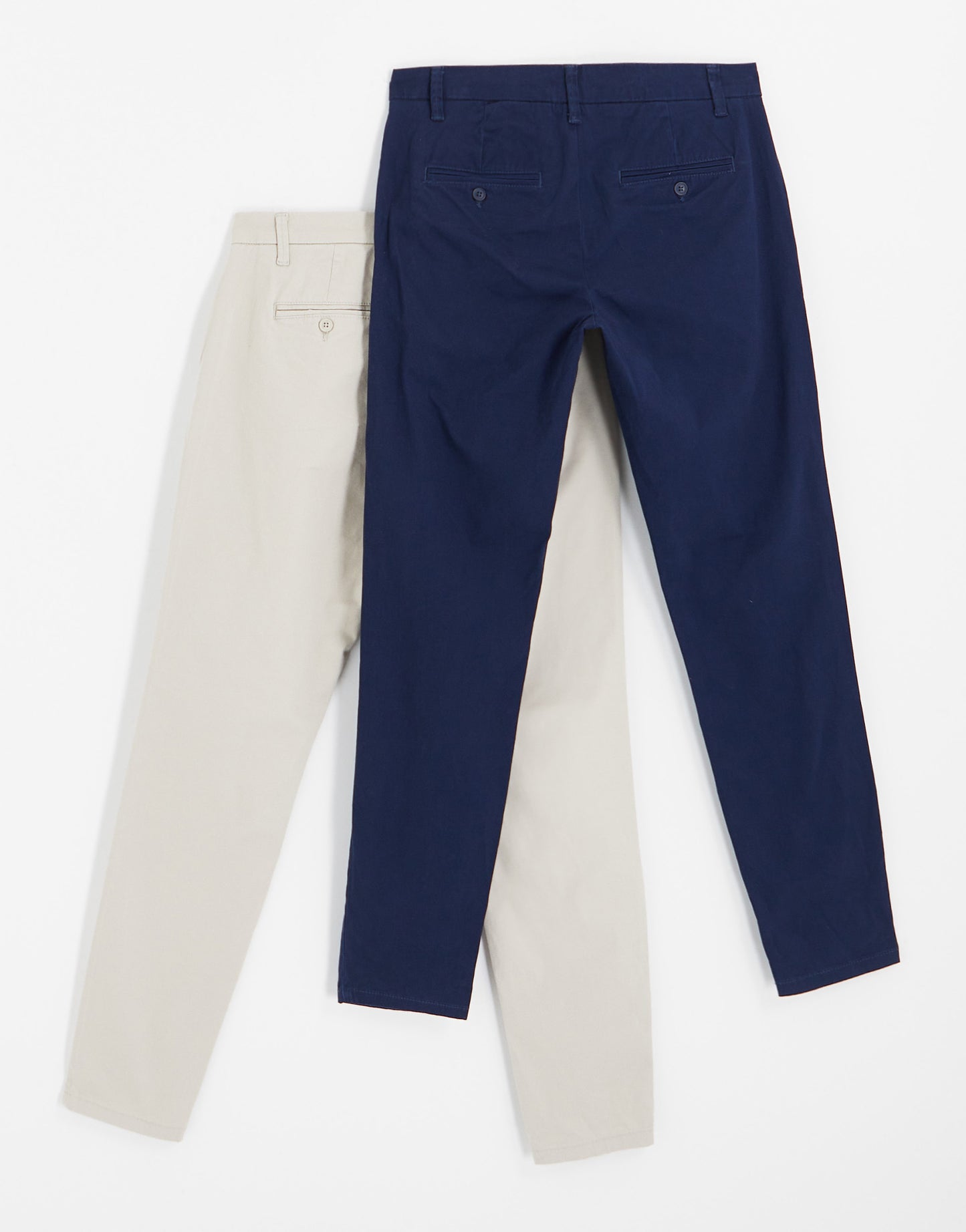 ONLY & SONS 2 pack chinos in navy & beige