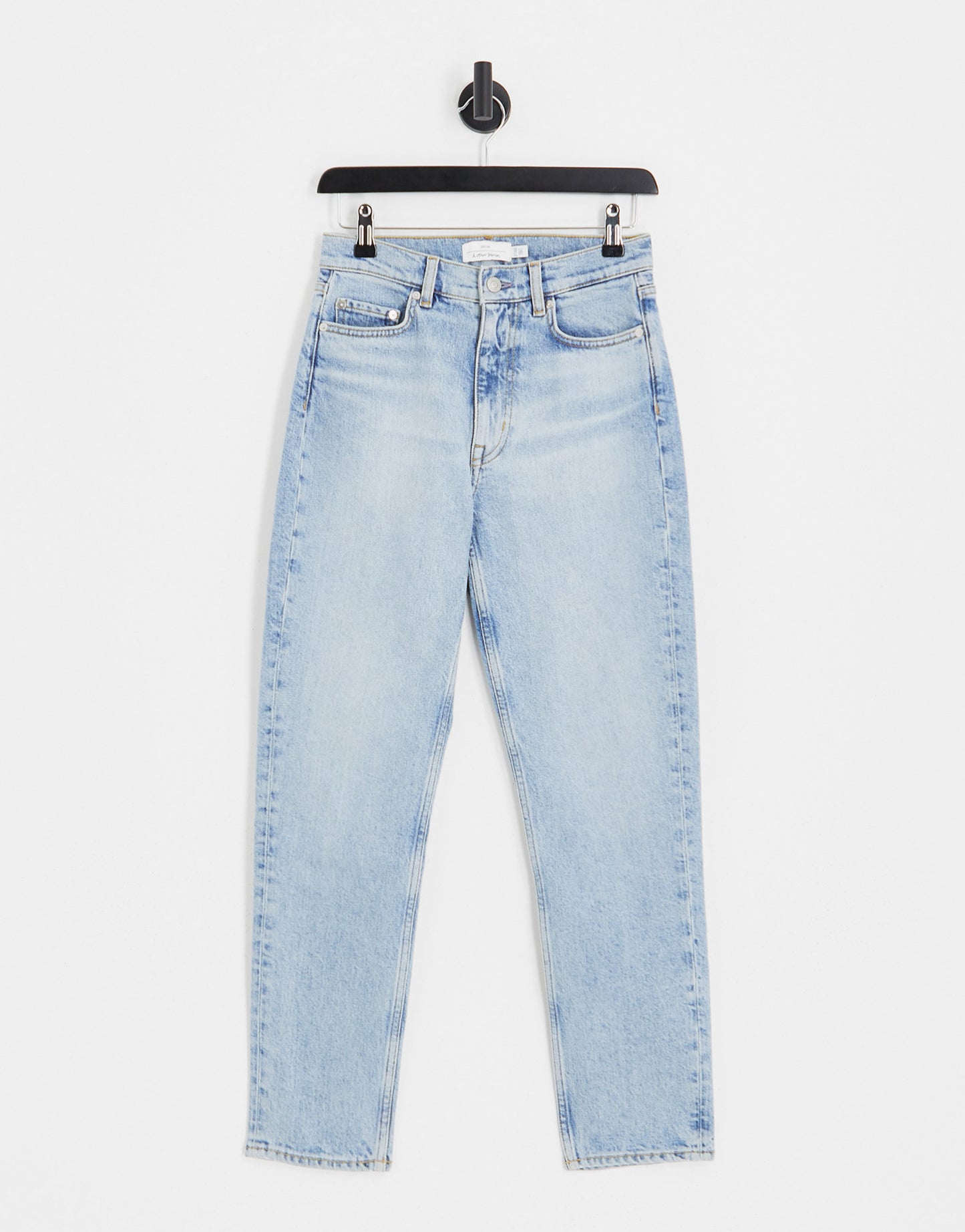 & Other Stories stretch tapered jeans in oakman blue