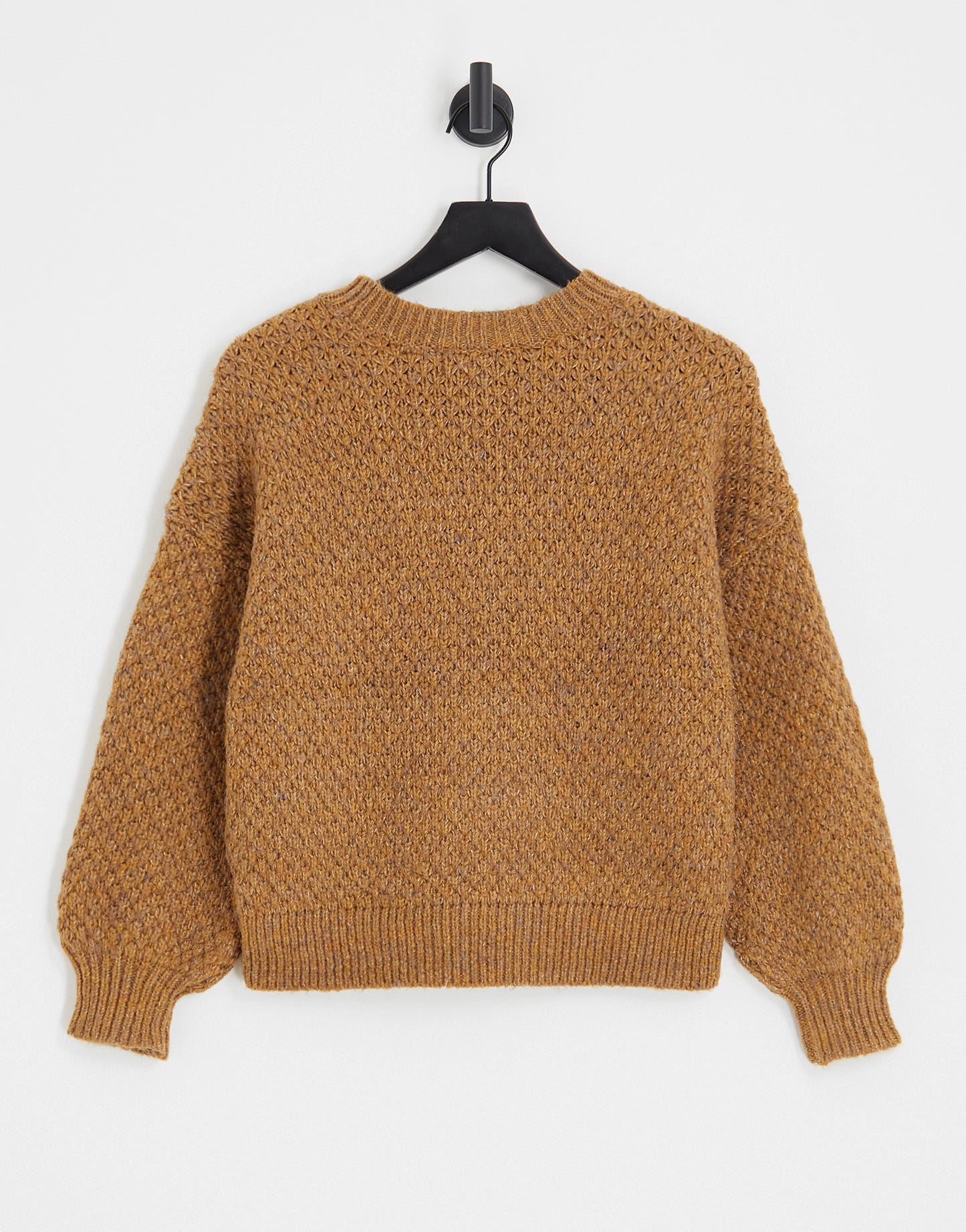 ONLY Petite chunky knit jumper in camel