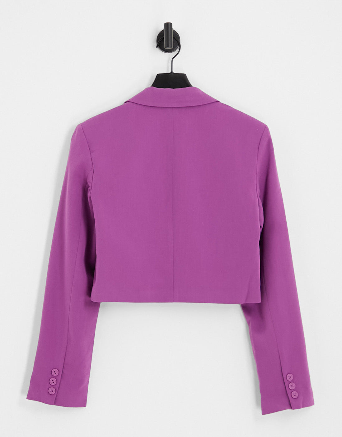 ONLY cropped blazer co-ord in purple