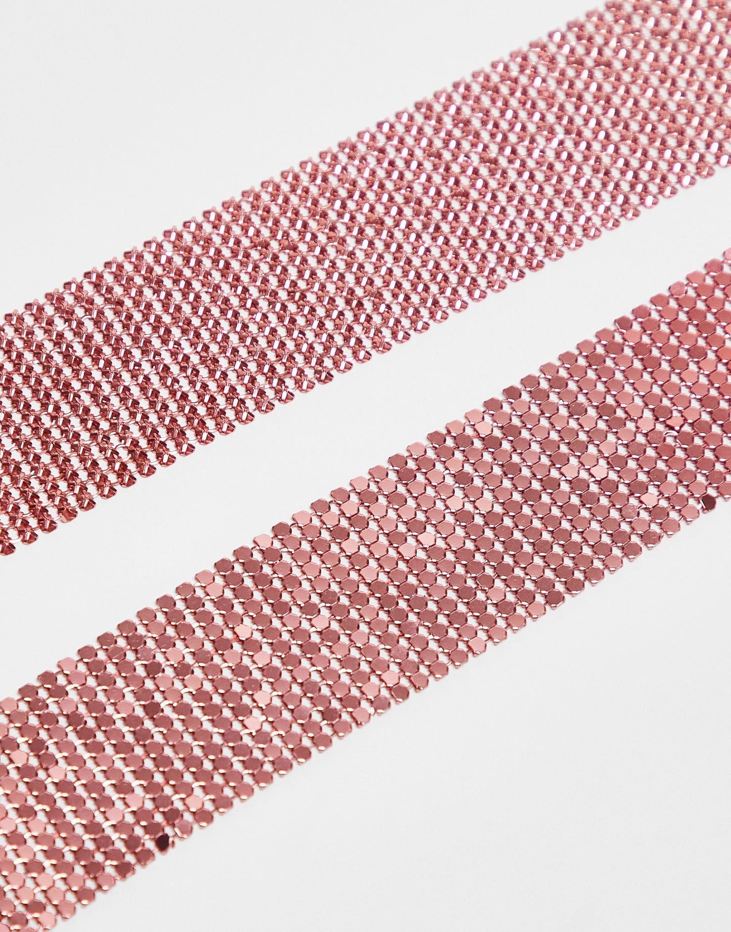 Tammy Girl pink chainmail scarf