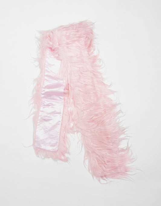 Tammy Girl scarf in pink faux fur