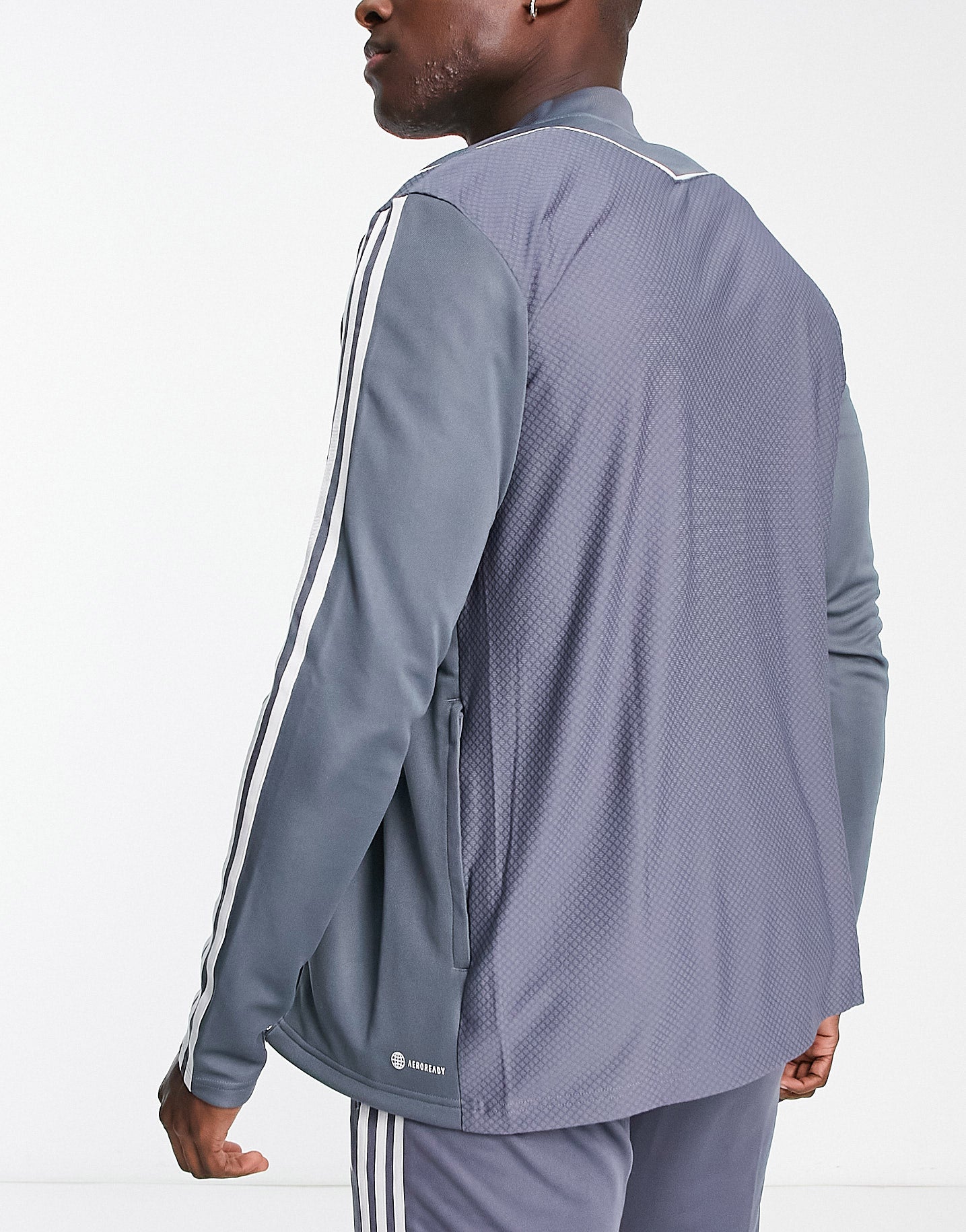 adidas Football Tiro 23 track jacket in grey