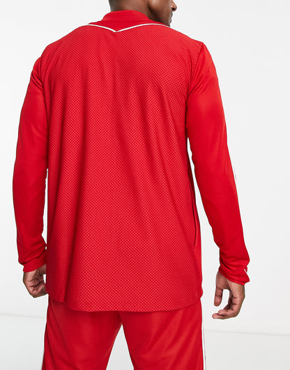 adidas Football Tiro 23 track jacket in red and white