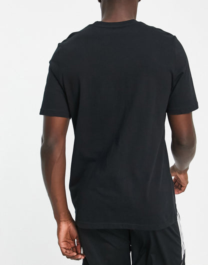 adidas Football Graphic t-shirt in black