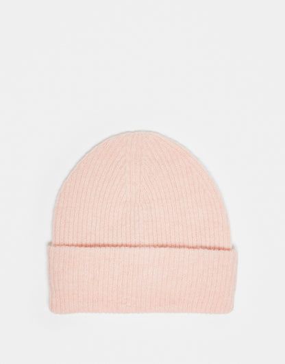 Vero Moda beanie hat in rose pink