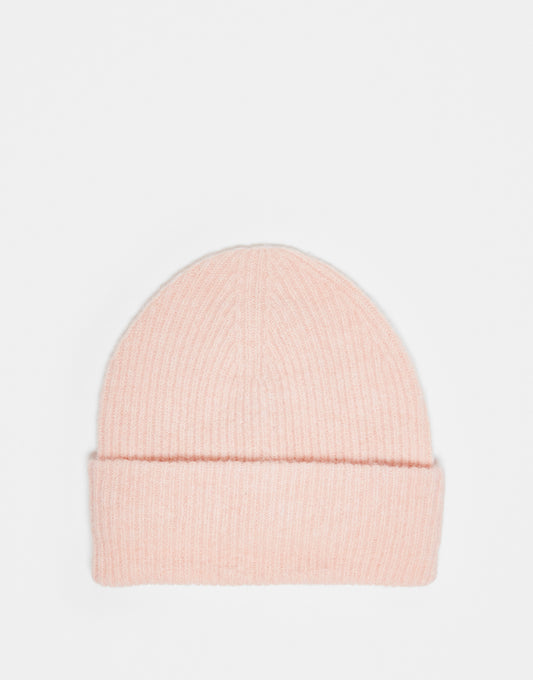 Vero Moda beanie hat in rose pink