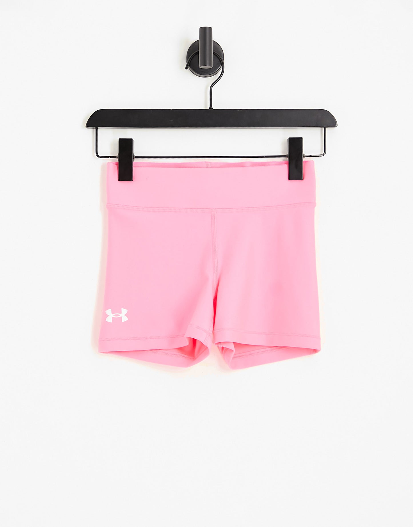 Under Armour Training mid rise booty shorts in pink